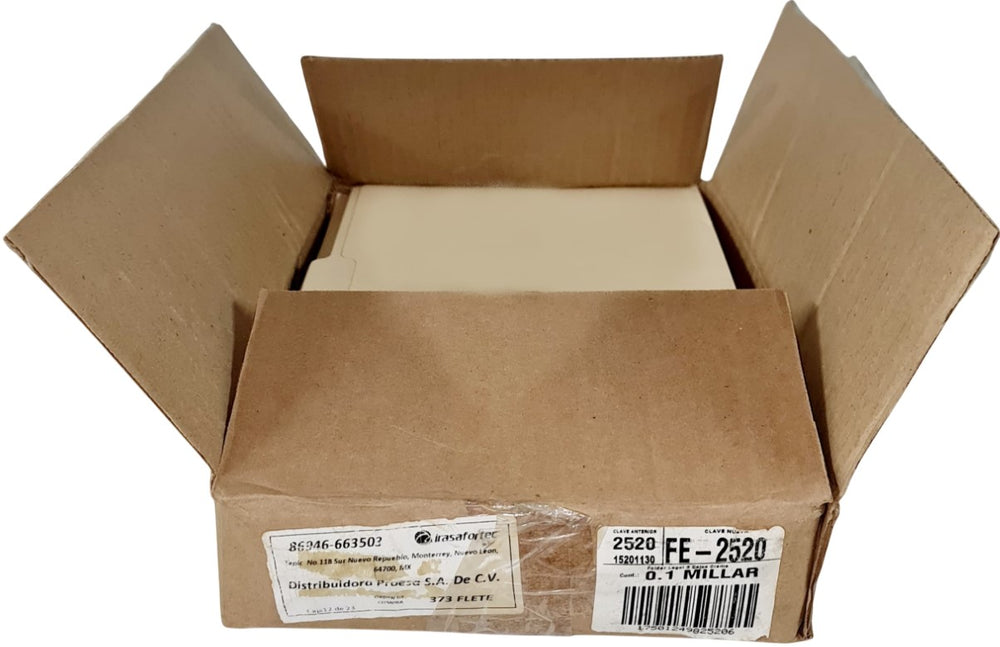 Fólder Econofile 3 cejas c/100 Crema Of Legal Irasa® 2520 [Caja] 7501249825209 4