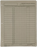 Block Control Diario De Asistencia a 25 hojas Carta Tecnoform® 602 Pieza