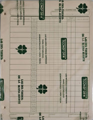 Block Control Diario De Asistencia a 25 hojas Carta Tecnoform® 602 [Pieza] 2