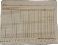 Tarjeta Índice Control Almacén Kardex c/100 20.5×16.5 pcform® 1070 [Pieza]