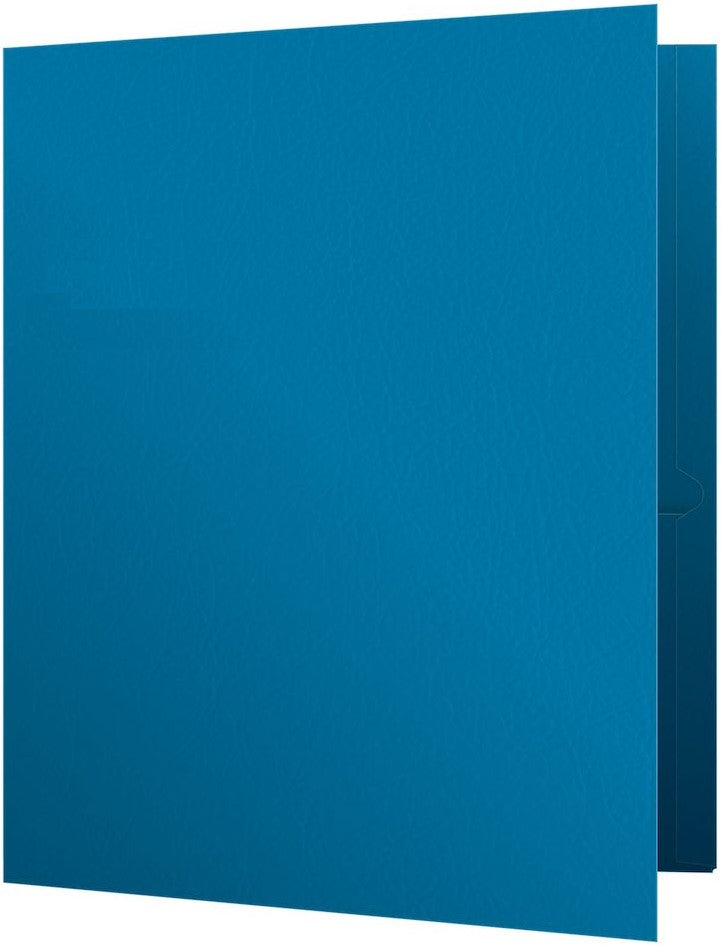Fólder Doble Solapa Cartoncillo Gofrado Mate Azul Rey Carta Oxford® 57501 Pieza 78787575011 02