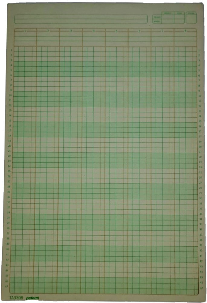 Block Columnas Auditoria 8 50 hojas Oficio pcform® 3308 [Pieza]