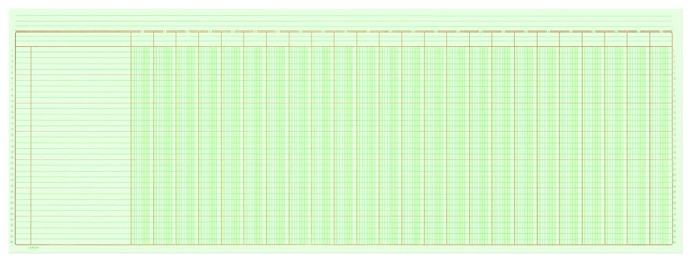 Block Columnas con Concepto 24 50 hojas 78×28cm pcform® 3424 [Pieza]