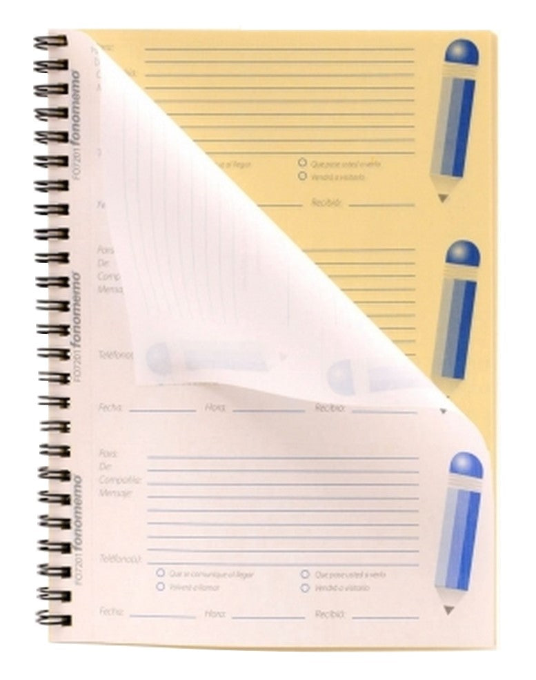 Block Recados Fonomemo 150 recados 21½×15½cm pcform® 72018 [Pieza] 7501281971759 3