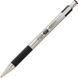 Bolígrafo Fino Retráctil F-301 Acero/Negro Tinta Negro Fino .7mm Zebra® 7000 Pieza 7501901670000