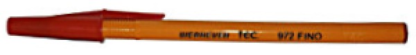 Bolígrafo c/Tapa Tec Rojo Fino Wearever® 972 [Pieza] 7501058001641 Imagen principal del producto
