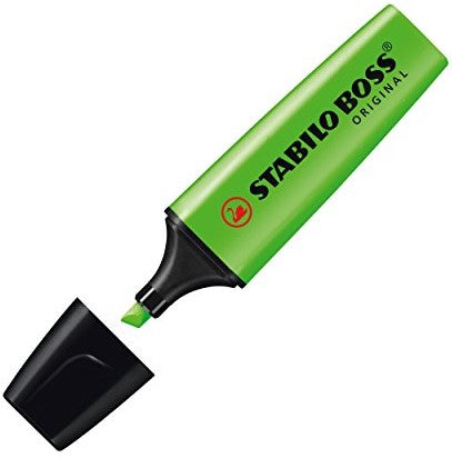 Marcador Textos Boss Original Verde Neón Stabilo® 70/33 Pieza 7501058014016 03