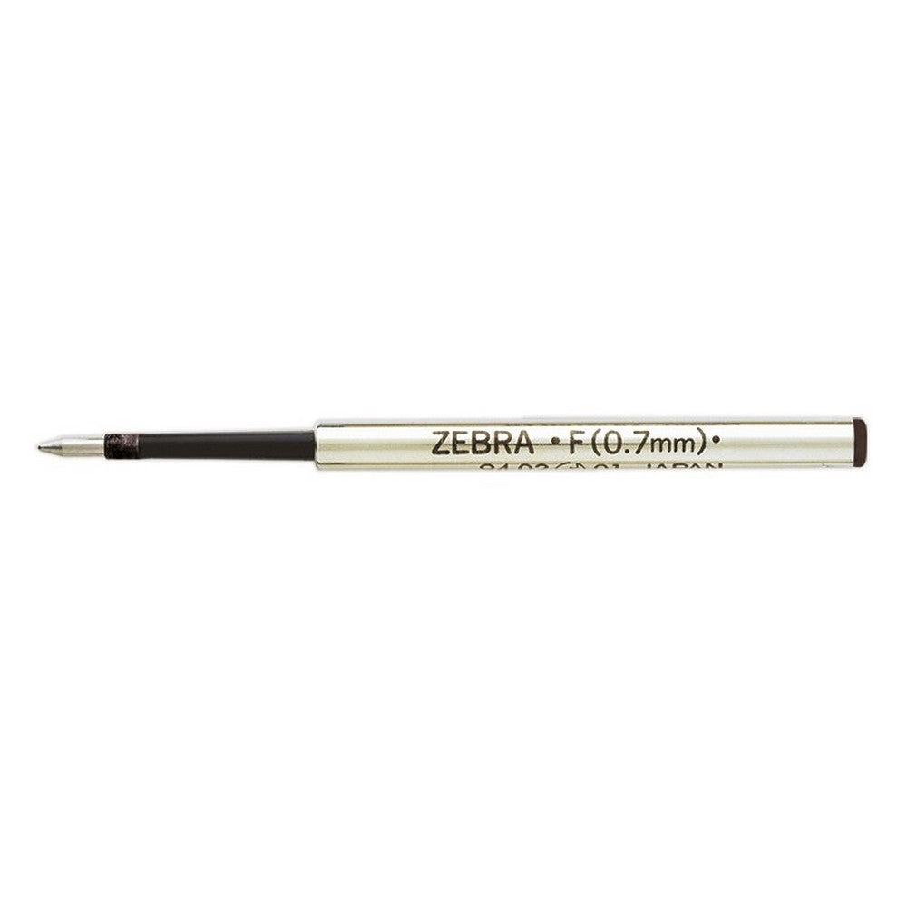 Repuesto p/Bolígrafo F 0.7mm Negro Zebra® 0100 [Pieza] 4901681327317