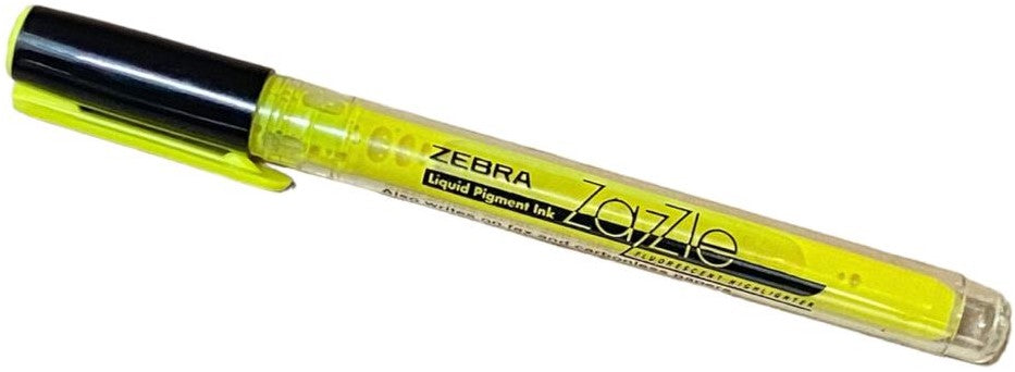 Marcador Textos Zazzle Amarillo Neón Zebra® 3205-00 [Pieza] 7501901630066