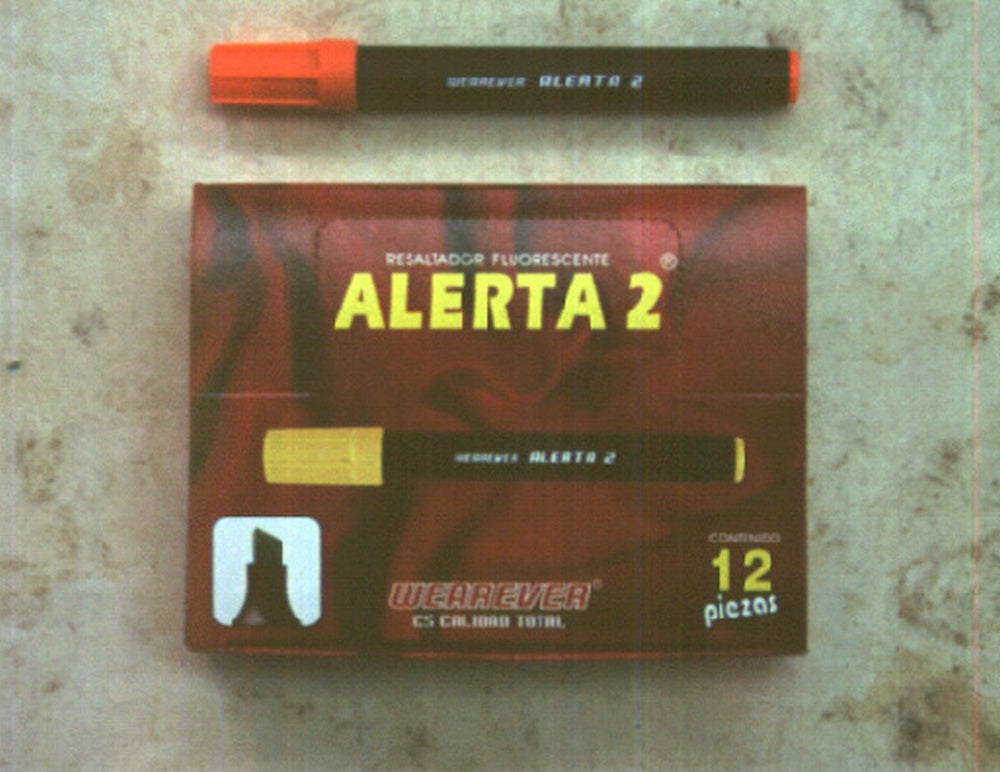 Marcador Textos Alerta 2/Top Azul Neón Wearever® [Pieza] 7501058007209 Imagen principal del producto