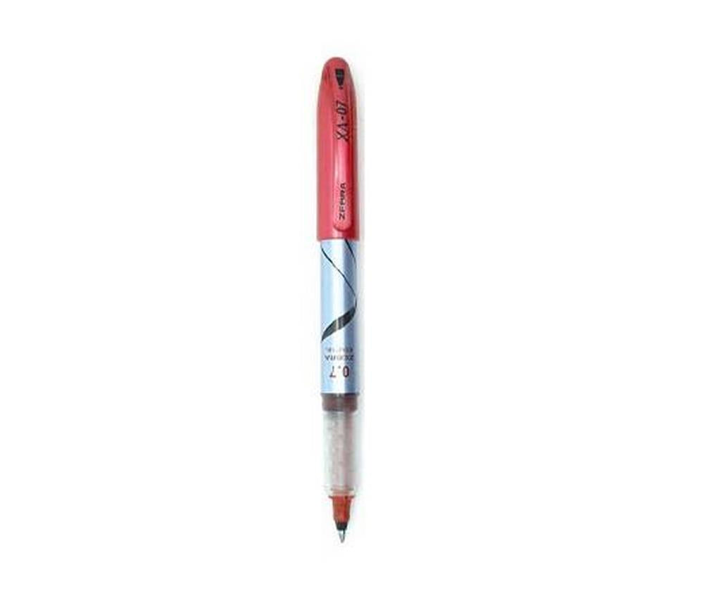 Bolígrafo c/Tapa Roller XA Rojo 0.7mm Zebra® 8900-02 [Pieza] 7501901602681