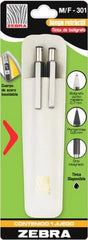 Bolígrafo y Lapicero M/F 301 Negro Estuche Zebra® 5020 [Estuche] 7501901650200
