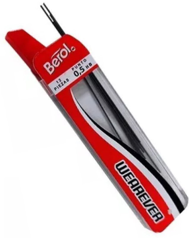 Minas 0.5mm HB Tubo c/12 Wearever® [Tubo] 7501058008503
