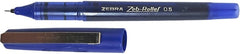 Bolígrafo c/Tapa fino Zeb-Roller Azul Fino Zebra® 8101 [Pieza]