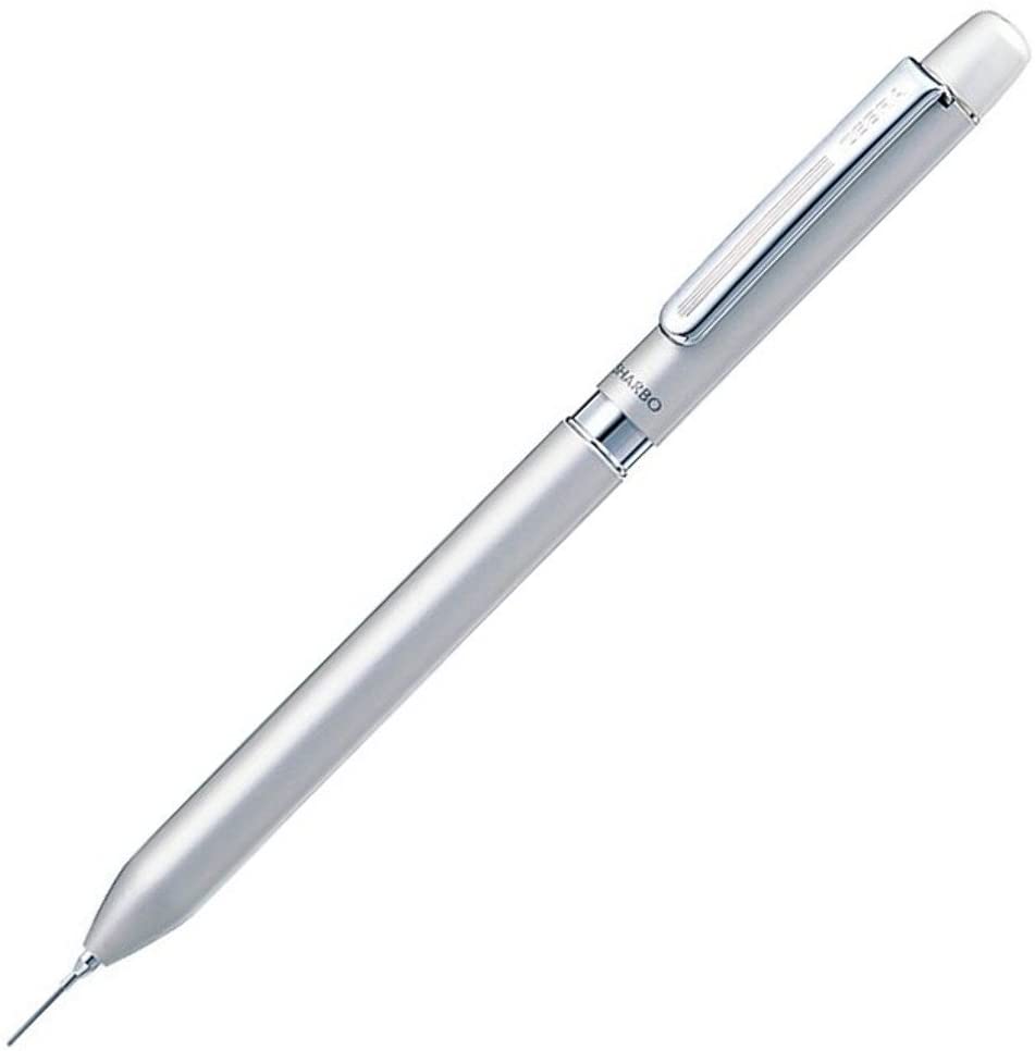Bolígrafo y Lapicero Sharbo SBA1-S 2 en1 Acero Fino-0.5mm Zebra® 5909-14 [Estuche] 7501901608065