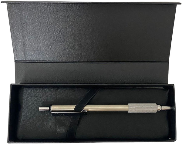 Bolígrafo Fino Retráctil F-701 c/Grip Tinta Negra Acero Inoxidabl Fino .7mm Zebra® 7912-00 [Estuche] 7501901608010 4