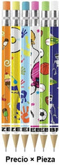 Lapicero Fun Pencil 0.7mm Col.Figuras Zebra® 6903-06 [Pieza] 7501901604142