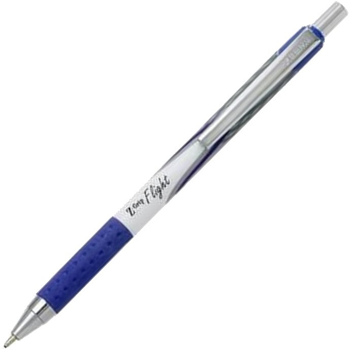 Bolígrafo Retráctil Z-Grip Flight Azul Medio Zebra® 7925-01 [Pieza] 7501901612956