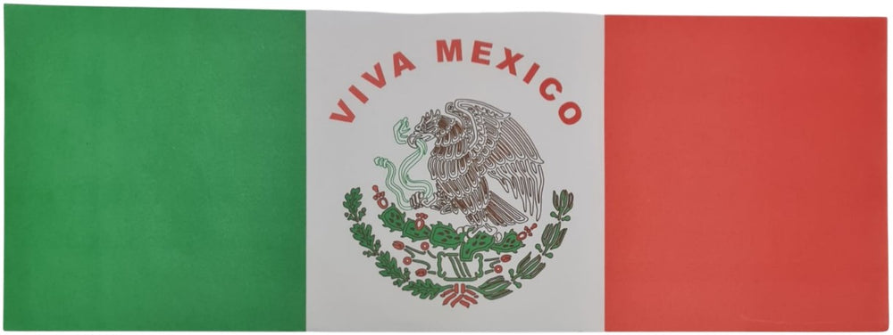 Bandera de México papel Bond Grande 46.8×17cm Diz&art® Pieza 7501688506097 02