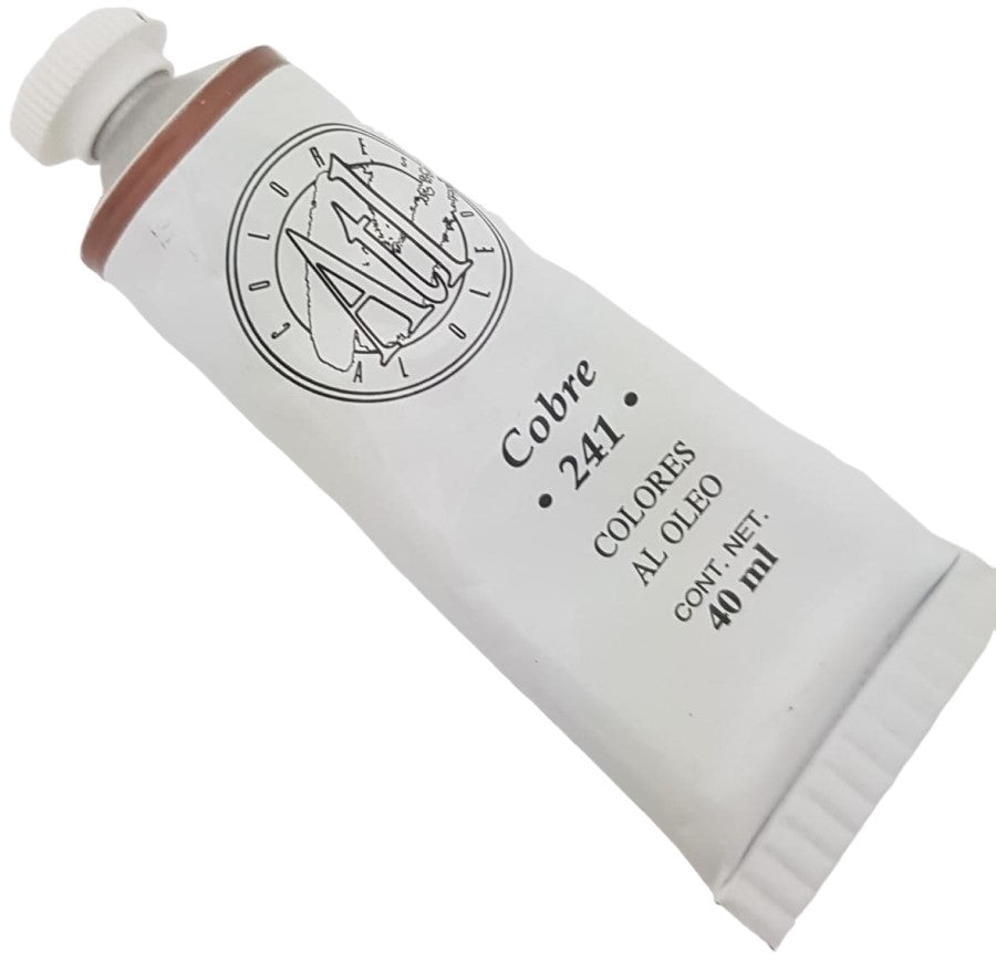 Pintura Oleo Atl 40ml Cobre Metálico Alt® T-14 241 Tubo 7501139122913 01