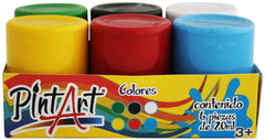 Pintura Acrílica Estuche Estudiante 20ml Colores (6) Roel® PP0AE2006 [Pieza] 7501858979034