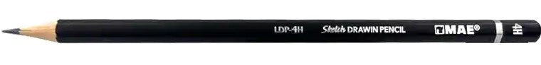 Lápiz p/Dibujo Sketch Drawin Pencil 4H MAE® LDP-4H [Pieza] 7502286765923