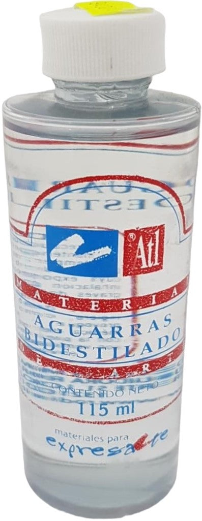 Aguarrás Bi-Destilado Plástico 115ml Atl® [Contenedor plástico] 7501139110200