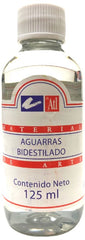 Aguarrás Bi-Destilado Plástico 125ml Atl® [Contenedor plástico] 7501139110217