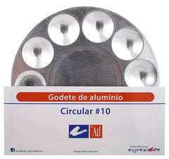Godete de Aluminio Circular 10 10 Cavidades Alt® 6770 [Pieza] 7501139112273