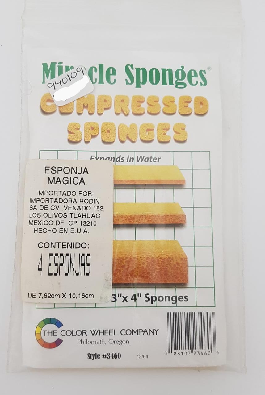 Esponja p/Pintar Mágica Bolsa c/5 Rodin® [Caja] 88107234603