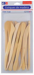 Estiques p/Modelar de Madera c/12 Alt® [Paquete] 7501139115670 2