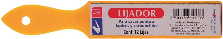 Lijador p/Lápiz y Esfumino Rodin® [Pieza] 7501139115380