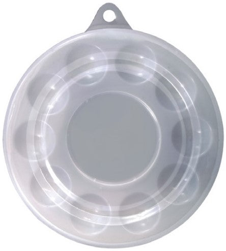 Godete de Plástico Circular 17 c/Tapa Transp 10 Cavidades Ø 17cm Alt® 9278 [Pieza] 7501139112235