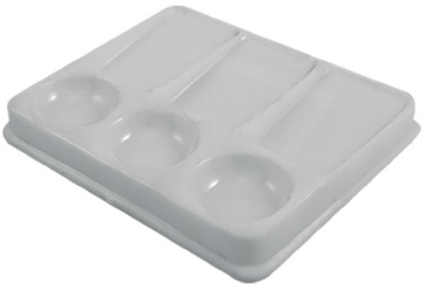 Godete de Plástico Rectangular 3 6 Cavidades Alt® 697 [Pieza] 7501139112136