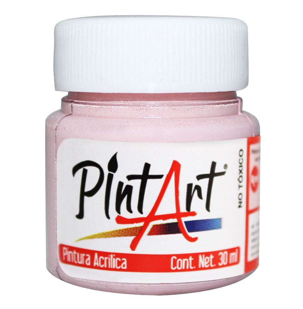 Pintura Acrílica PintArt Rosa Pastel 30ml #309 PintArt® PPAEP03309 Pieza 7501858951184 01