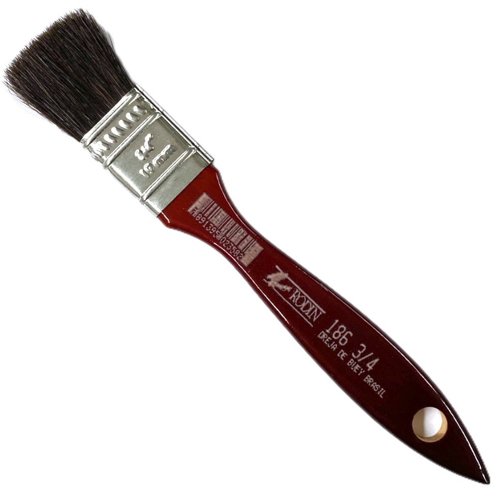 Brocha Oreja de Buey s/186 Recta ¾" Castaño Corta Tigre® [Pieza] 7891395023582 Imagen principal del producto