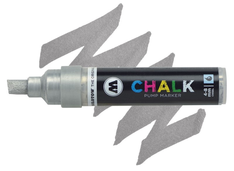 Marcador Molotow Chalk Plata Metalic 4-8mm MOLOTOW™ 21648 Pieza 4250397622538 01