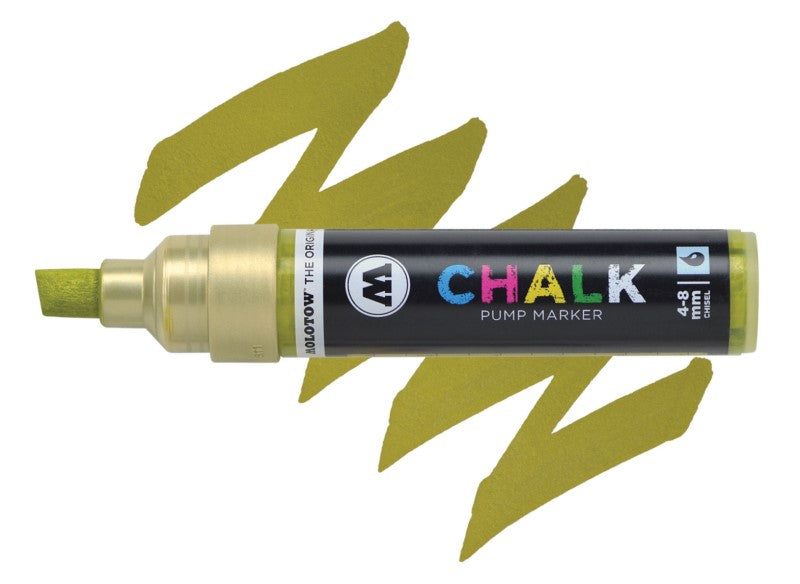 Marcador Molotow Chalk Oro Metalic 4-8mm MOLOTOW™ 21649 Pieza 4250397622545 01