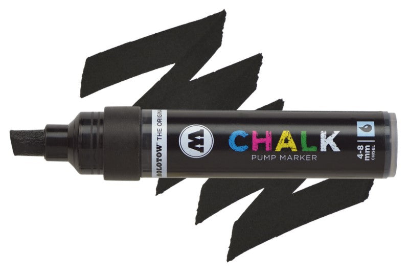 Marcador Molotow Chalk Negro 4-8mm MOLOTOW™ 21641 Pieza 4250397622569 01