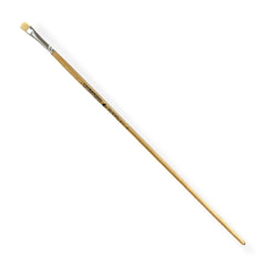 Pincel p/Oleo 811 Plano pelo Cerda #4 Natural Largo Rodin® 811-4 [Pieza] 7501139192022