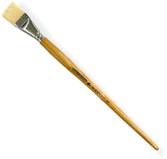 Pincel p/Oleo 811 Plano pelo Cerda #24 Natural Largo Rodin® 811-24 [Pieza] 7501139192121