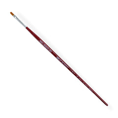 Pincel p/Acuarela 141 Plano pelo de Marta #2 Vino Largo Rodin® 141-2 [Pieza] 7501139191179