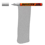 Marcador Molotow 127hs One 4 All Acrílico Metalic Silver 2mm MOLOTOW™ 227 Pieza 4250397606484 01