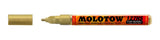 Marcador Molotow 127hs One 4 All Acrílico Metallic Gold 2mm MOLOTOW™ 228 Pieza 4250397606491 01