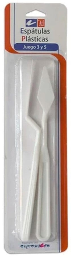Espátula Plástico #3 y 5 Est.c/2 Alt® [Estuche] 7501139121961
