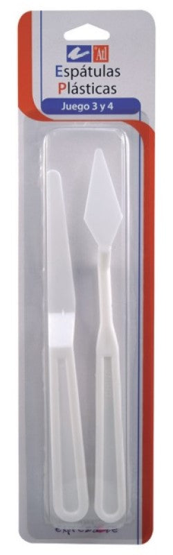 Espátula Plástico #3 y 4 Est.c/2 Alt® [Estuche] 7501139121947