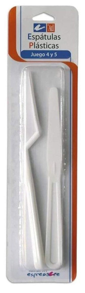 Espátula Plástico #4 y 5 Est.c/2 Alt® [Estuche] 7501139121954