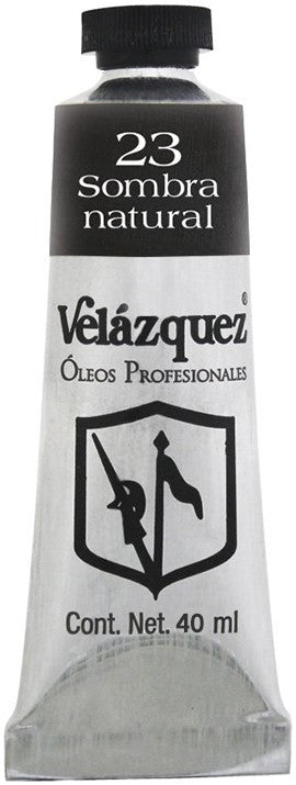 Pintura Oleo Velázquez Sombra Natural 40ml T-14 Roel® P04001423 Tubo 7501858914073 01