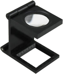 Lupa Cuenta Hilos Plástico 21mm 7.5X Negro 3/4"×3/4" Roel® N37008820 [Pieza] 7501858910990