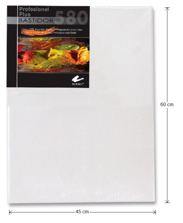 Bastidor Profesional T-580 45×60cm Rodin® [Pieza] 7501139113645